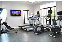 Workout equipment in Fitness Center