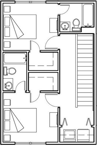 Upstairs Floorplan Image