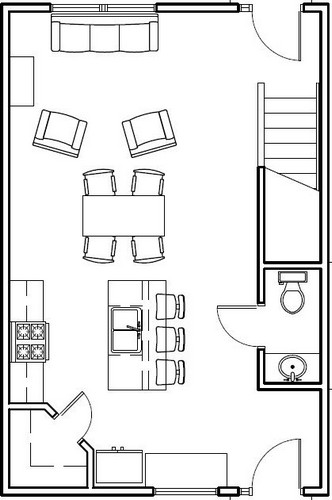 Downstairs Floorplan Image