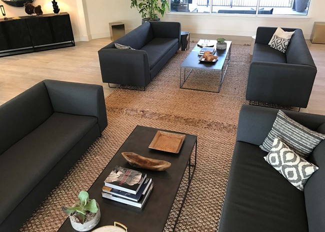 Clubhouse with seating